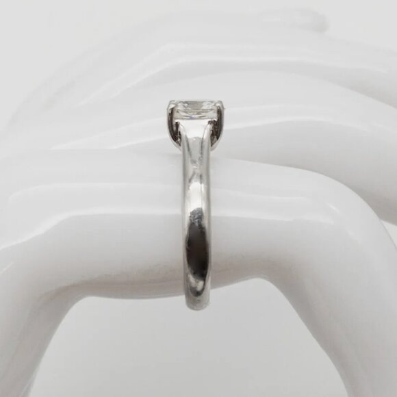 MINT! TIFFANY AND CO VVS 1CT++ PLATINUM WEDDING RING WITH BOX AND PAPER!! - Picture 5 of 10